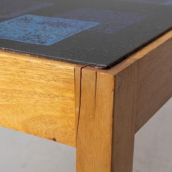 David Rosén, and Algot Törneman, a 'Blue Square' coffee table, Triva, Nordiska Kompaniet, 1950s.