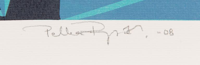 Portfolio of prints, 'Mannerheim', a set of five lithographs, signed and dated 2008, numbered 94/100.