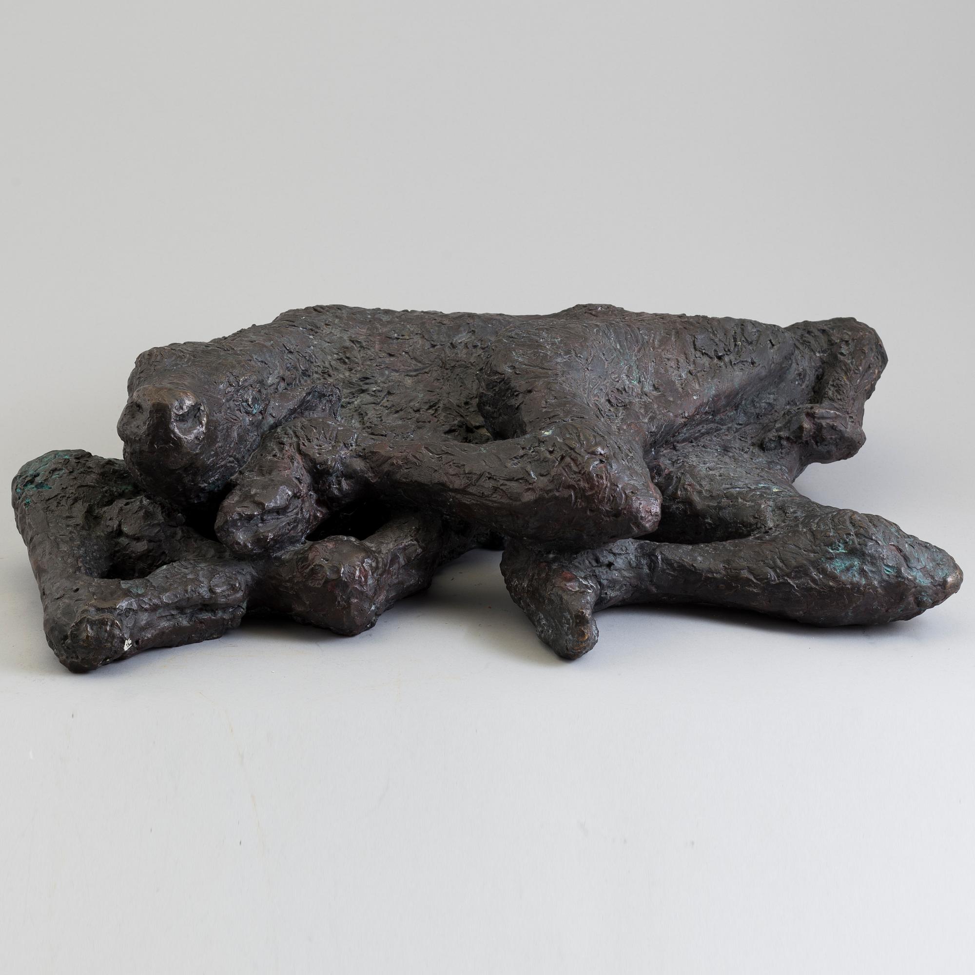 ASMUND ARLE, Sculpture, bronze, signed A. Arle.