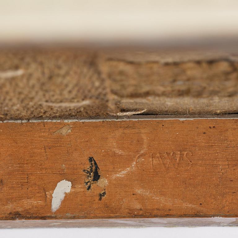 A pair of late Gustavian stools by C. J. Wadström (master in Stockholm 1788-1816).