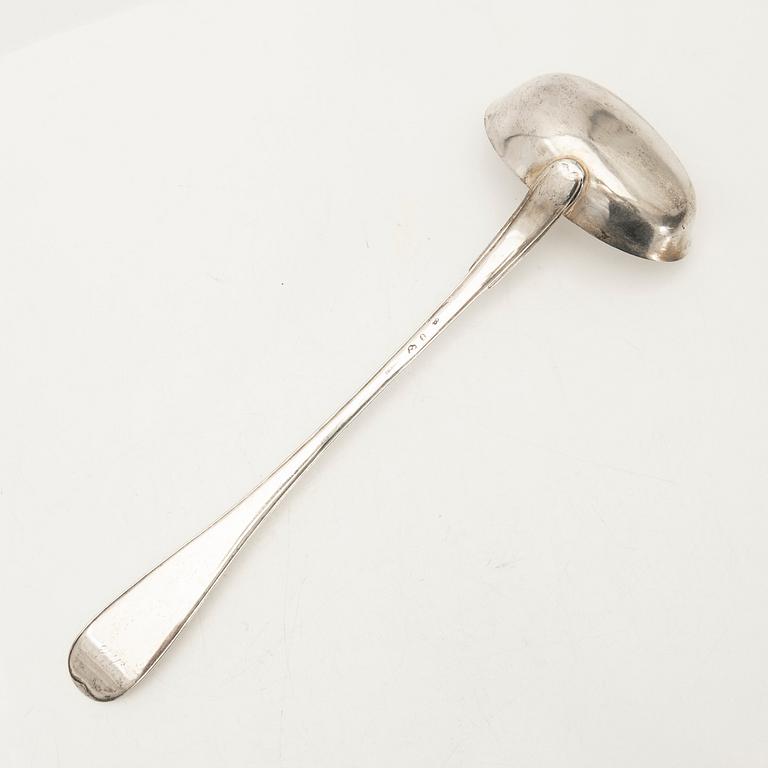 Soppslev, silver, Mattias Engman, Stockholm 1798.