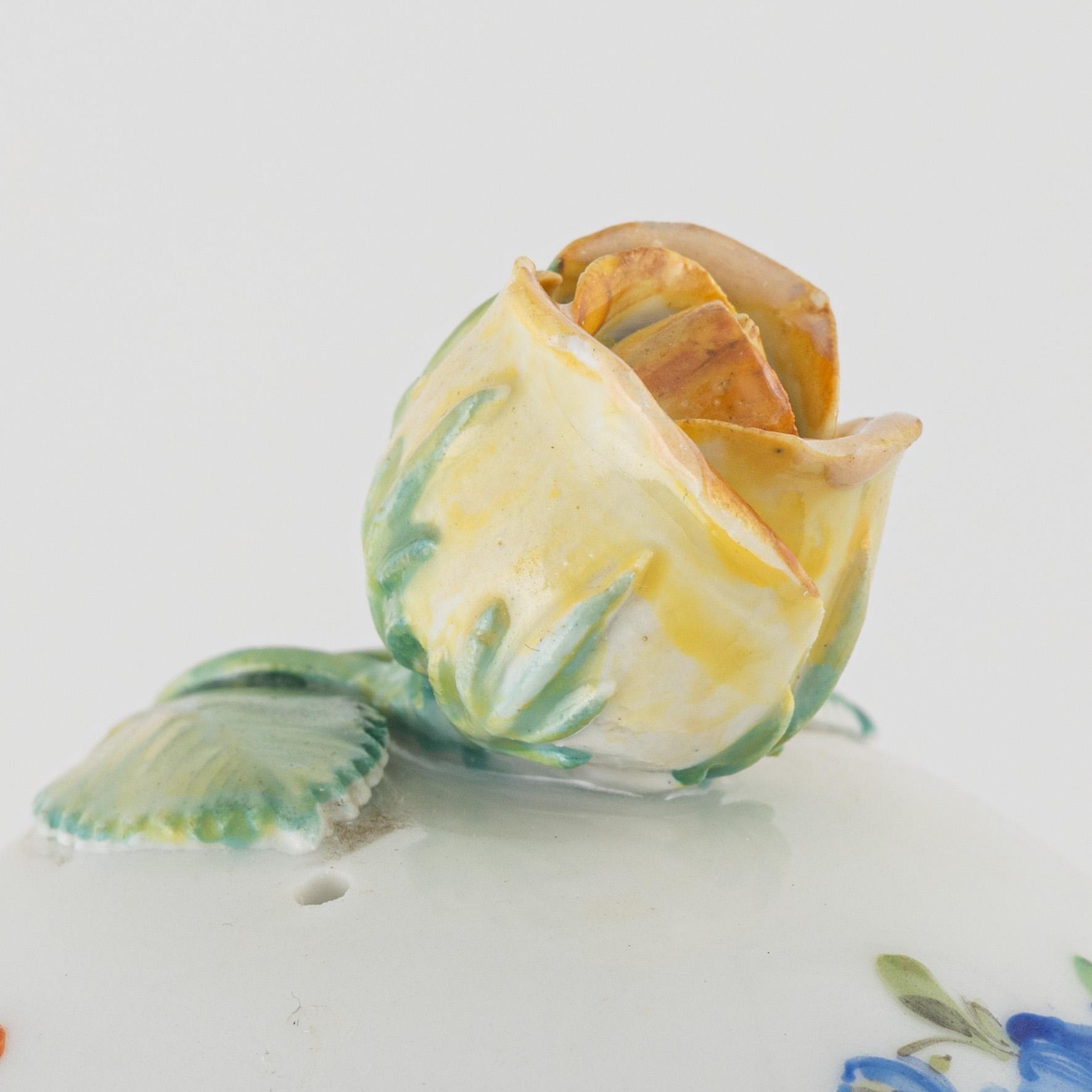 A 27-piece porcelain Mocca set, Meissen, Germany.