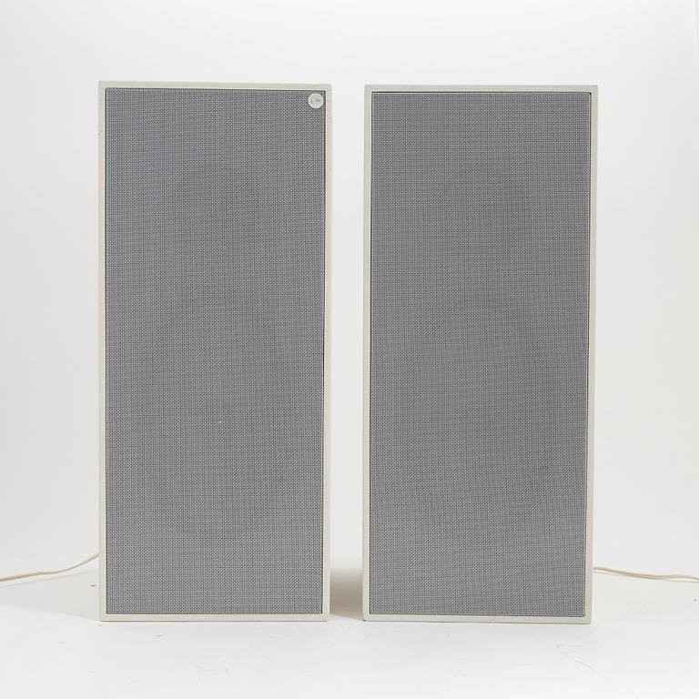 Dieter Rams, a pair of L 20 speakers, Braun.