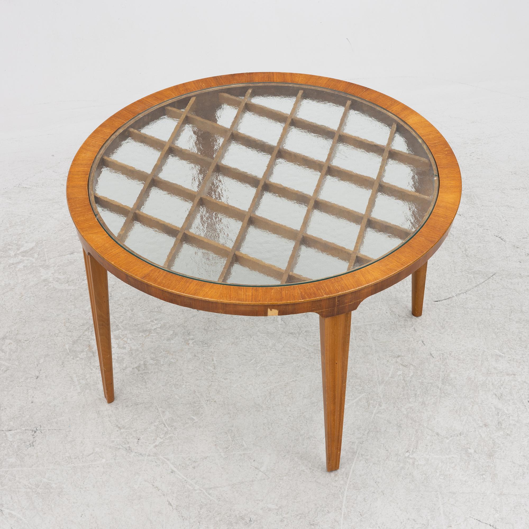 Nils Enström, possibly, a Swedish Modern table, Ferdinand Lundqvist & Co, 1940s.
