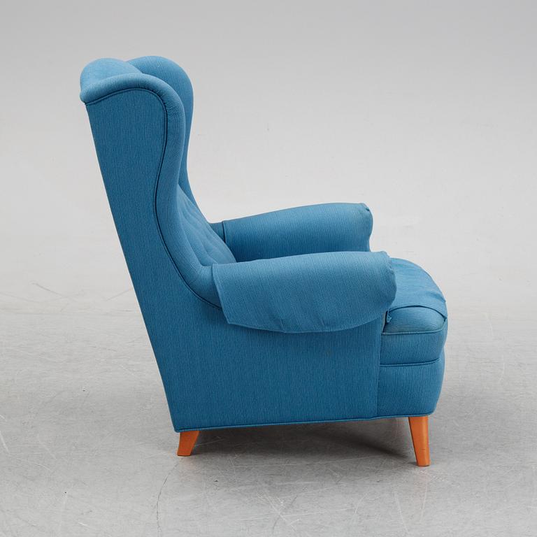 Carl Malmsten, an armchair model 'Häggbom'.