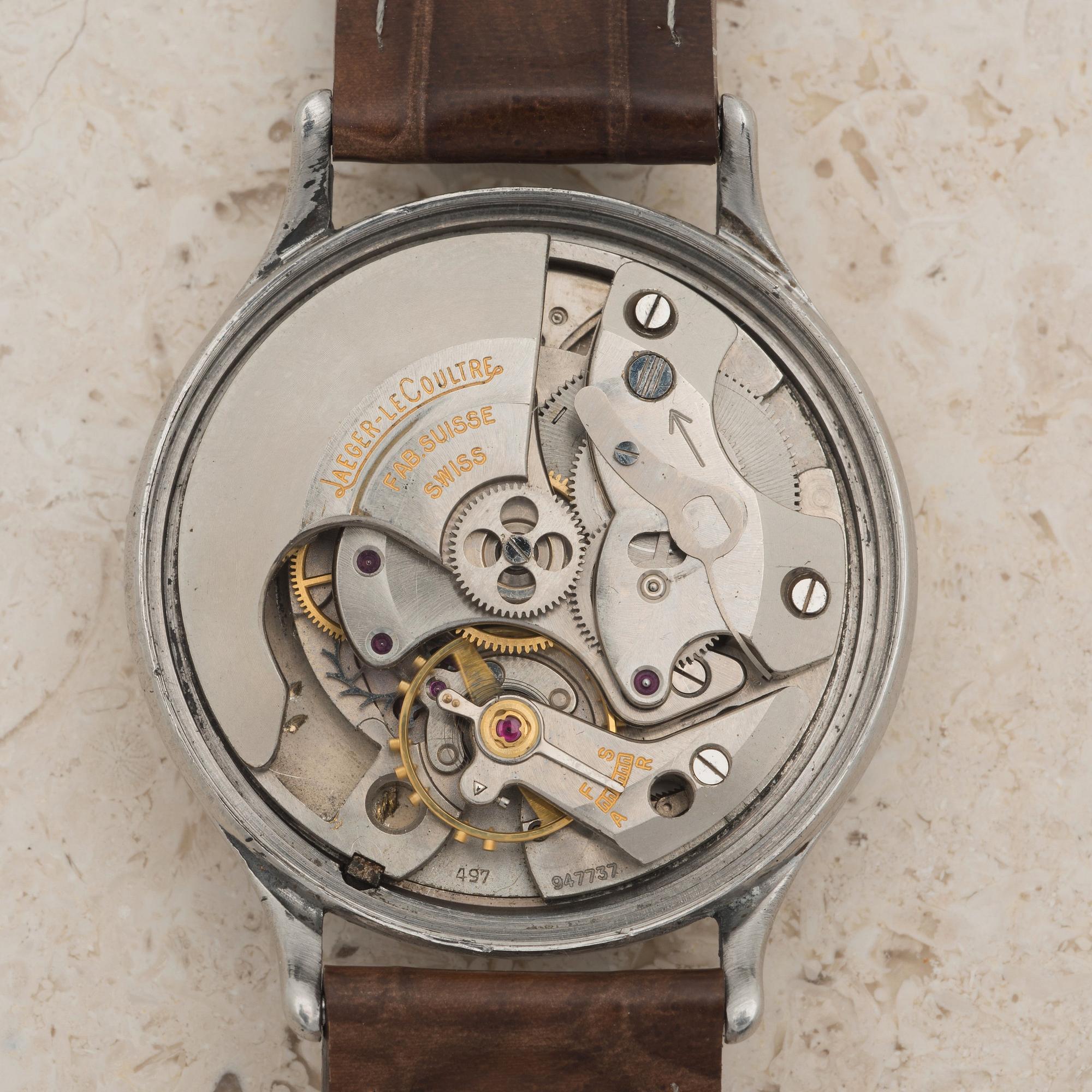 JAEGER-LECOULTRE, Futurematic, wristwatch, 37 mm,