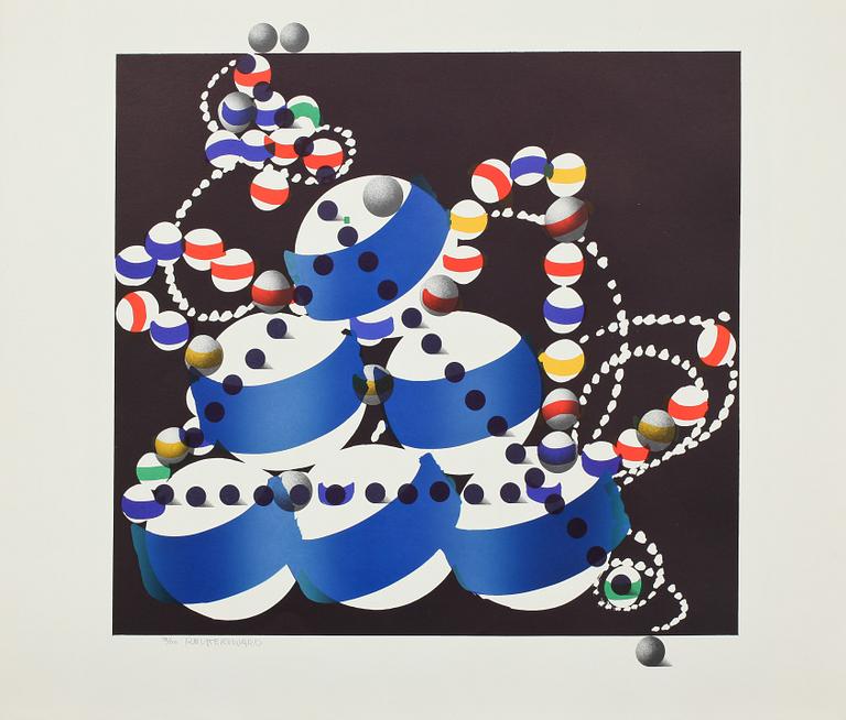 CARL FREDRIK REUTERSWÄRD, 4 st litografier, signerade och numrerade 78/200.