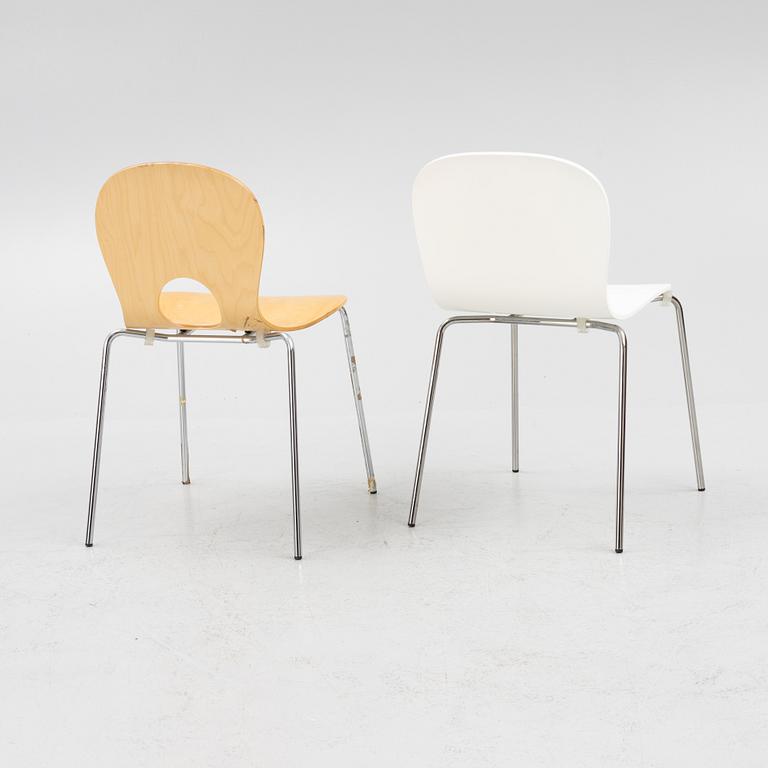 Claesson Koivisto Rune, two prototype chairs, 'Rodrigo' and 'Rodrigo II', Swedese.