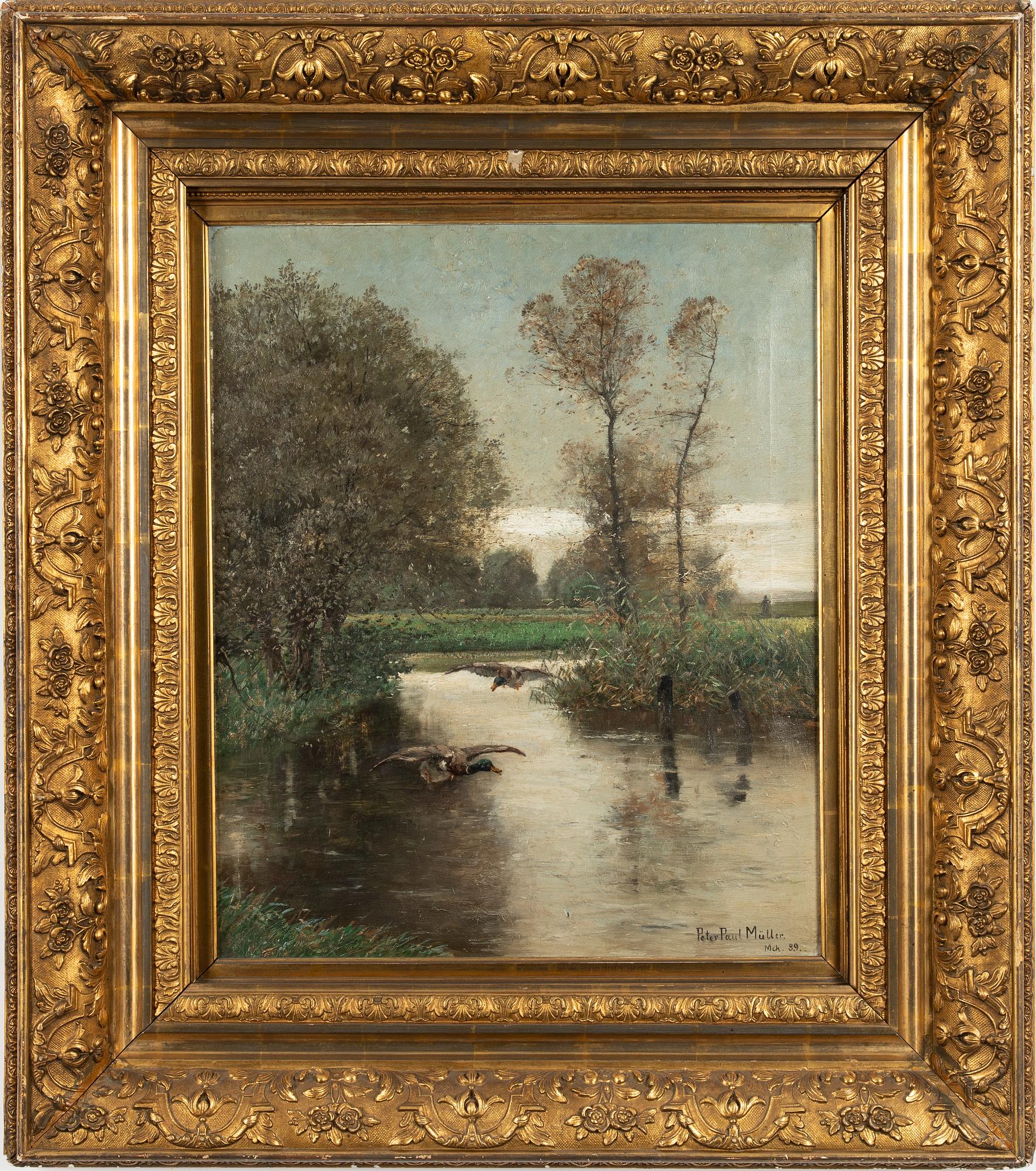 Peter Paul Müller, Flodlandskap.