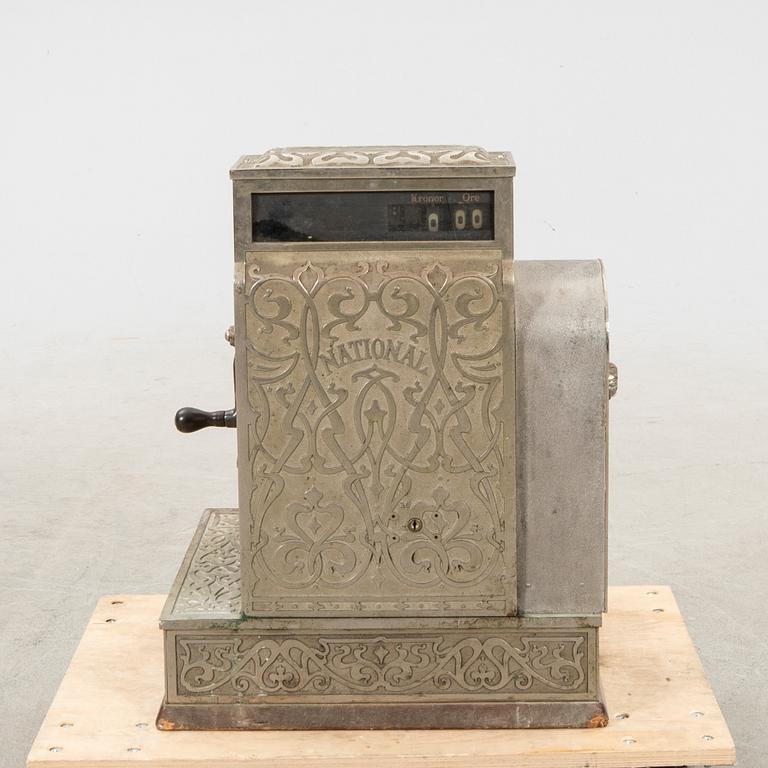 Kassaapparat , National, 1900talets början.