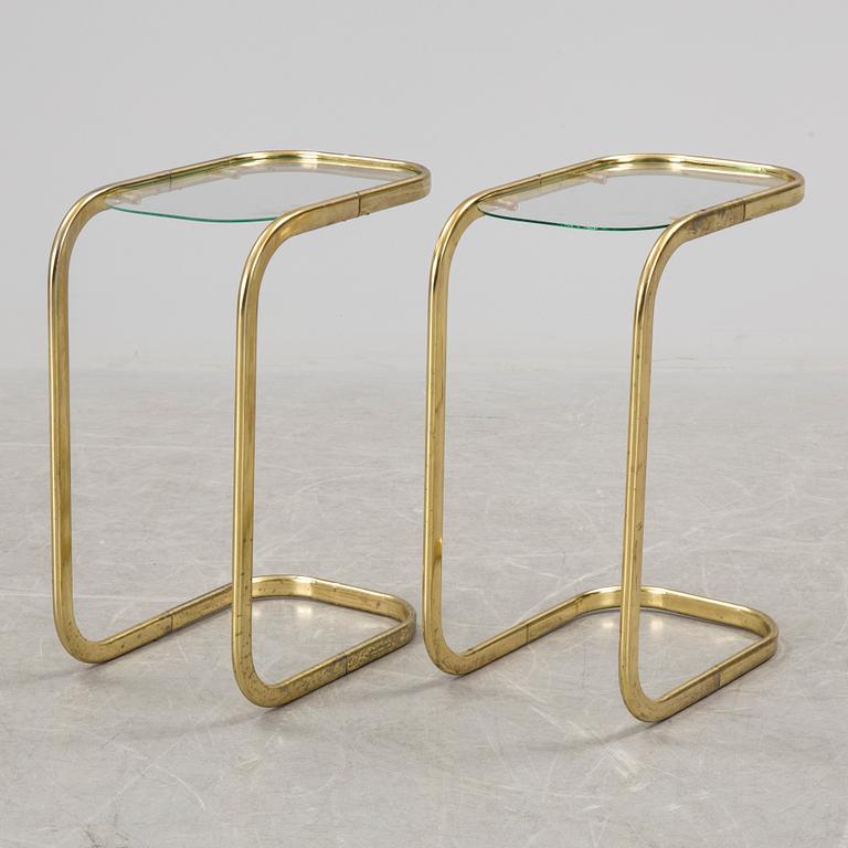 a pair of 1970's bedside tables.