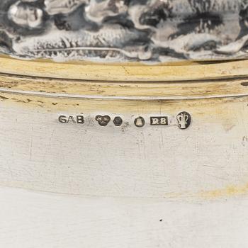 GAB, stop, silver, Stockholm 1943.