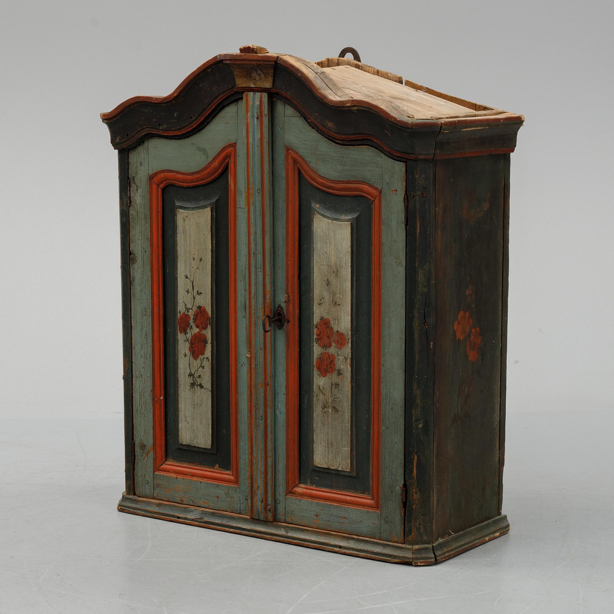 A Swedish early 19th century cupboard.