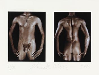 Chuck Close,Untitled, 1987.