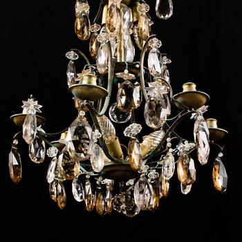 a baroque-style chandelier from the first half of the 20th century.