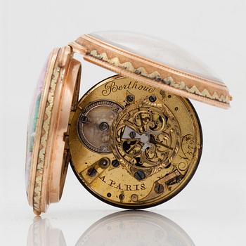 BERTHOUD A Paris, pocket watch, 41 mm,