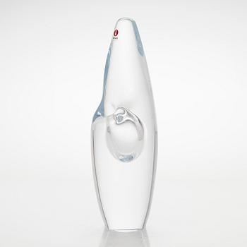 Timo Sarpaneva, an 'Orchid' glass sculpture signed Timo Sarpaneva Iittala 2006.