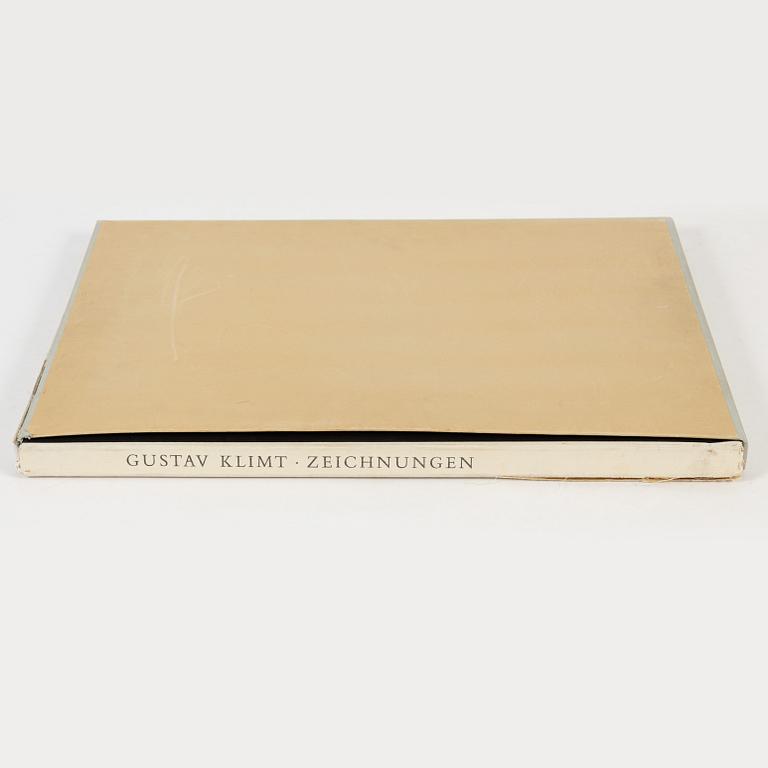 Gustav Klimt, efter, mapp Zeichnungen / Twenty-Five Drawings selected and interpreted by Alice Strobl 1964.