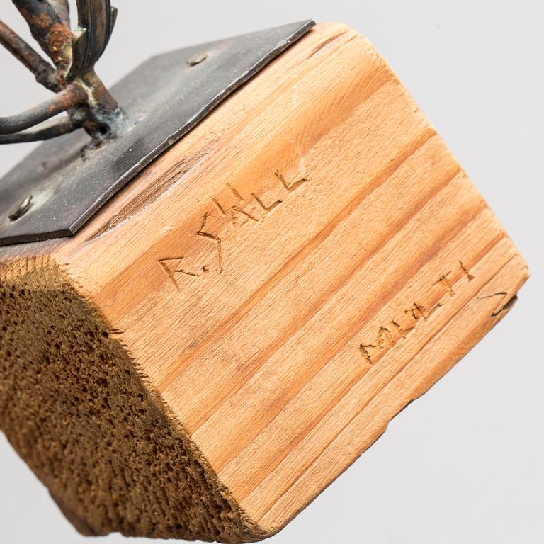 RUNE SÄLL, skulptur, signerad.