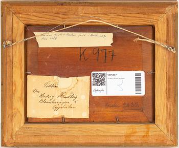 Anders Gustaf Koskull, oil on panel, signed.