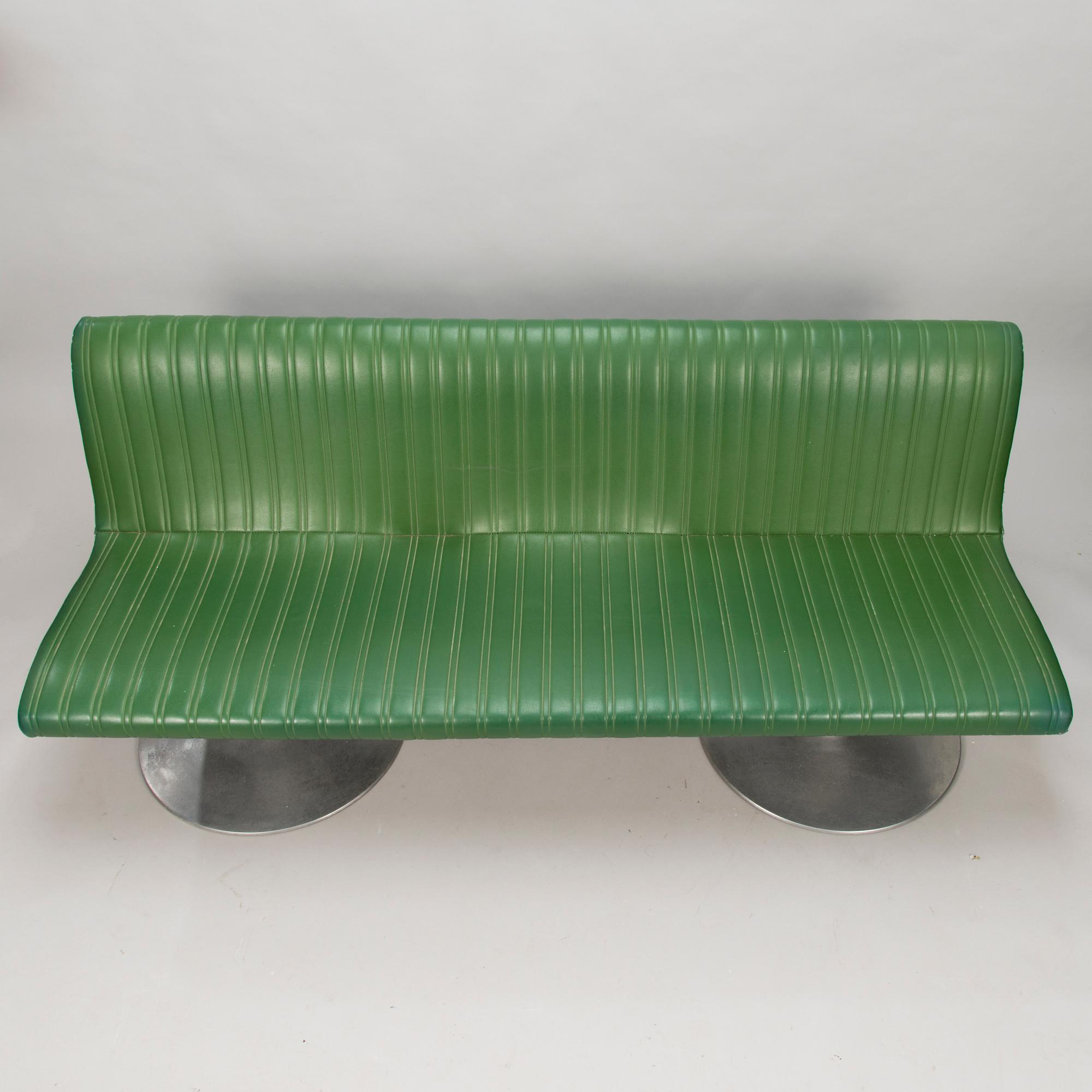 ESKO PAJAMIES, A 1960s 'Silver Wing' sofa for Asko Export.