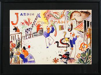 GÖSTA ADRIAN-NILSSON, litografi, stämpelsignerad samt numrerad 119/475.