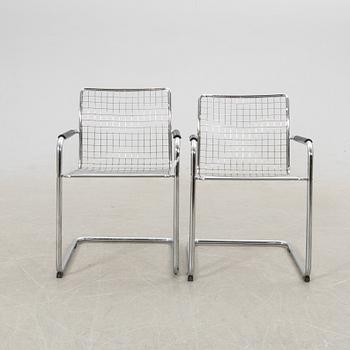 Karmstolar, ett par, 1970-tal.