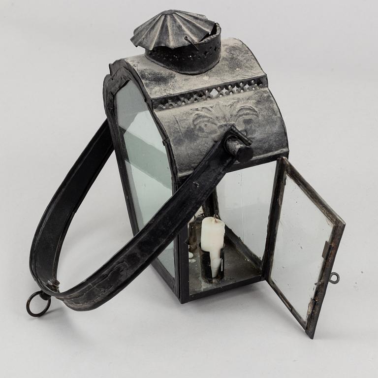Lyktor, 2 st, troligtvis Danmark, omkring år 1900.
