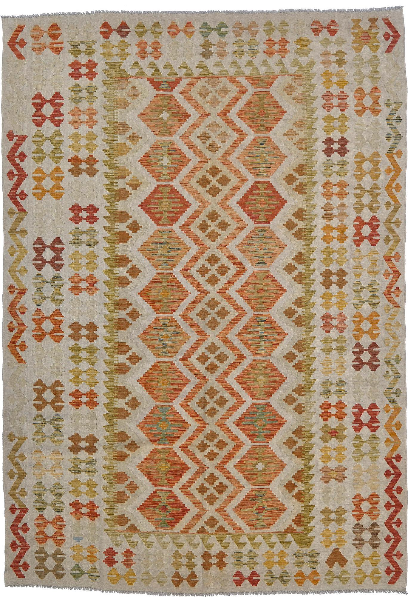 A rug, kilim, ca 288 x 201 cm.