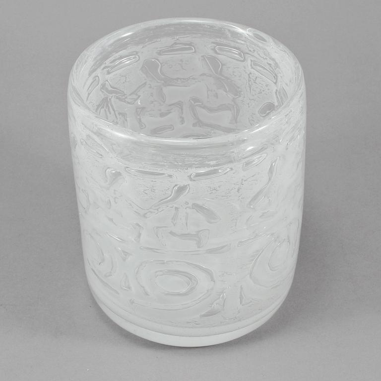 VAS, glas, "Thalatta", Bengt Edenfalk, Skrufs glasbruk.