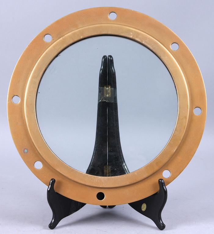 FÖNSTERVENTIL, mässing och glas, 240 mm.