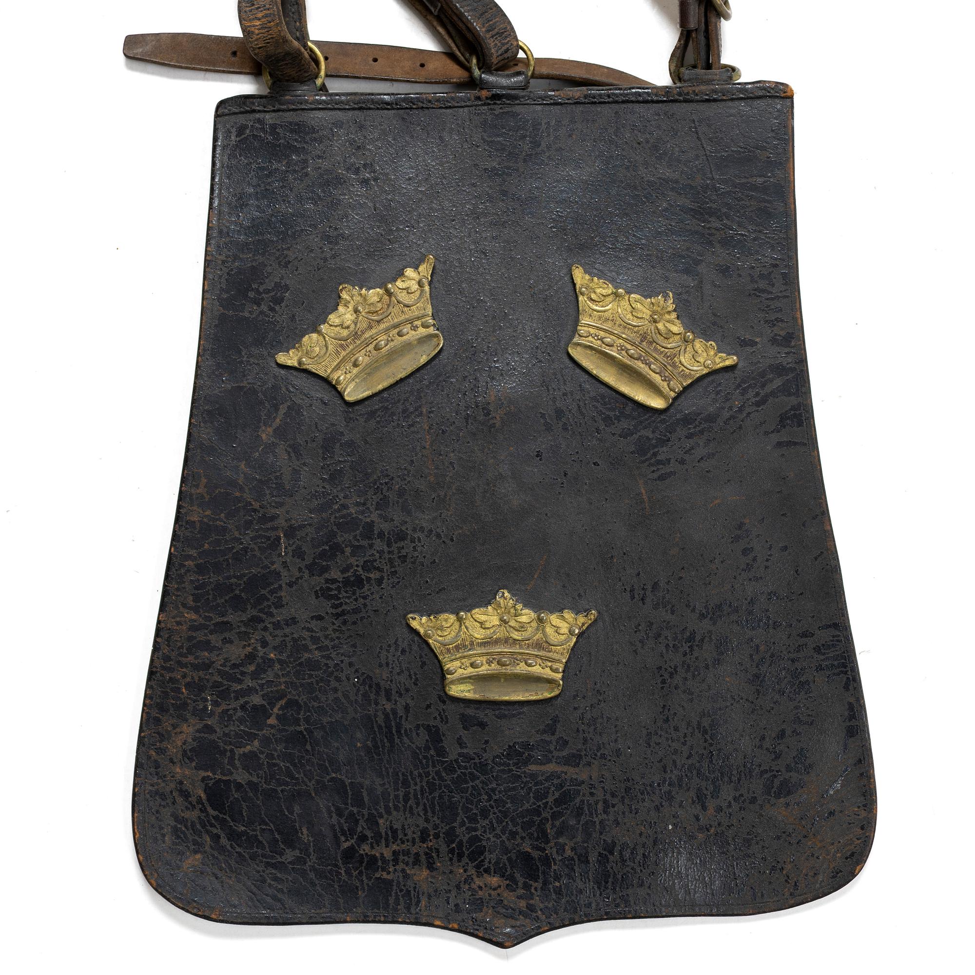 Sabre pouch, Swedish, m/1835 for the hussars.