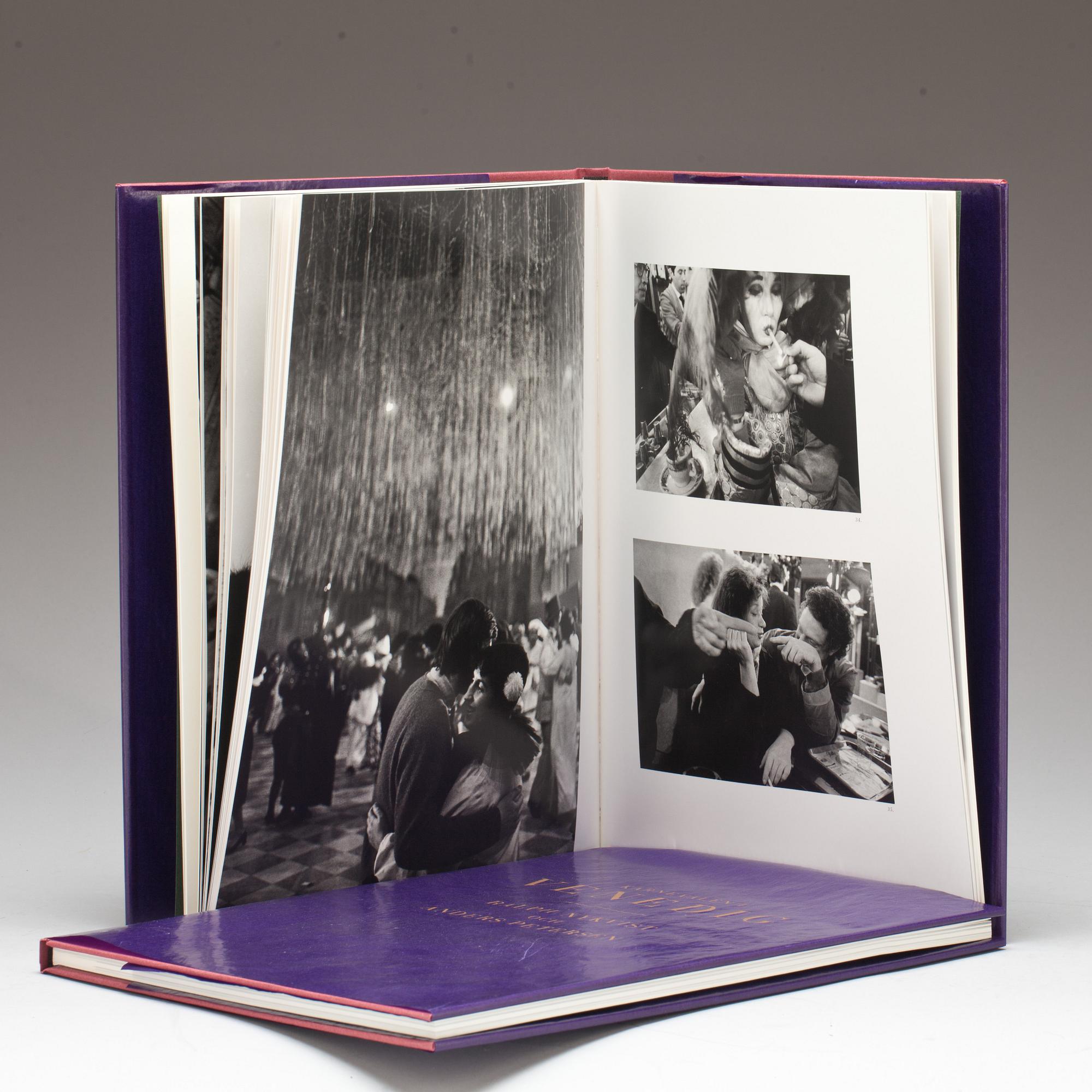 BÖCKER, 2 st, "Karnevalen i Venedig", Ralph Nyqvist och Anders Petersen.