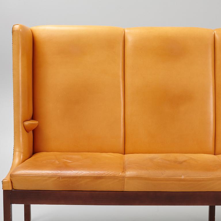 A leather sofa, Donan, Spain, 21st century.