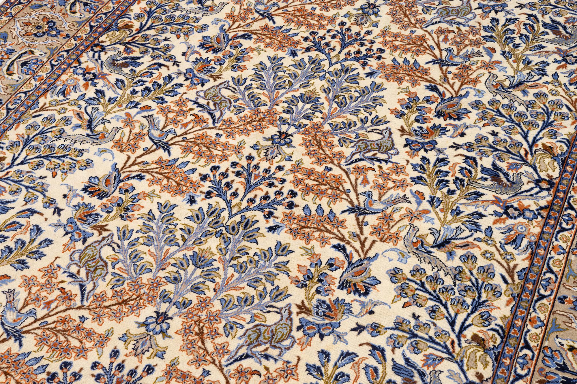 A Najafabad carpet, c. 335 x 255 cm.