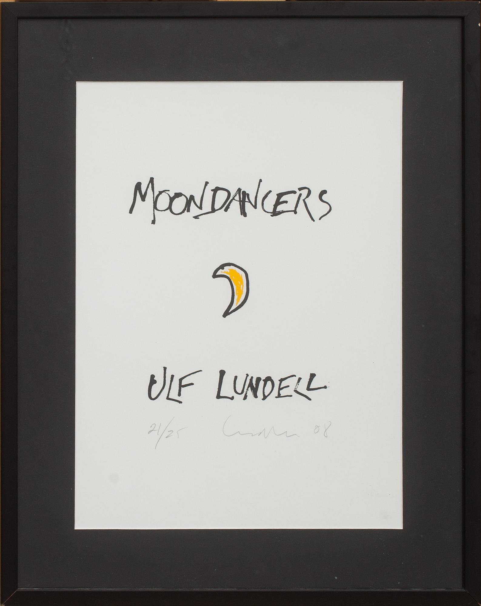 ULF LUNDELL, litografi, signerad, daterad 08 samt och numrerad 21/25.