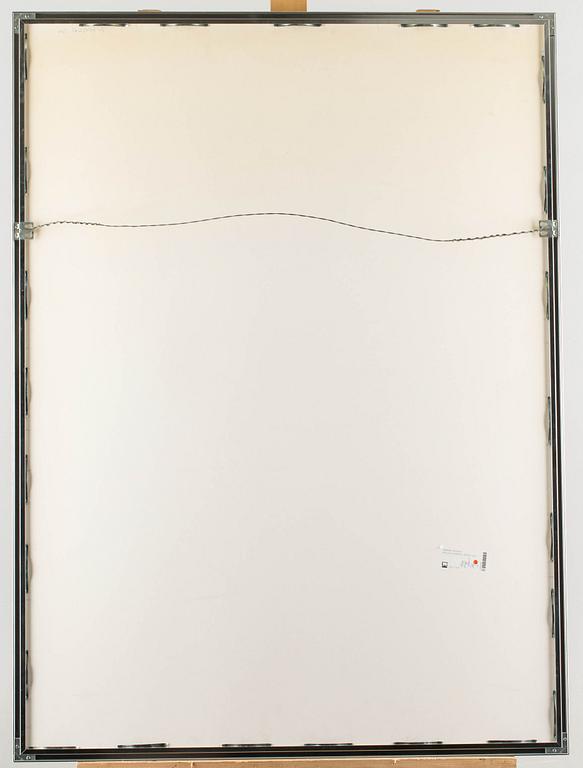 ROBERT RAUSCHENBERG, affisch, signerad.