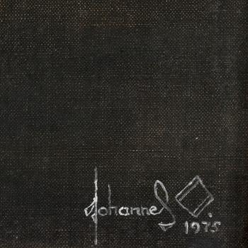 JOHANNES OLSSON, olja på duk, sign o dat 1975.