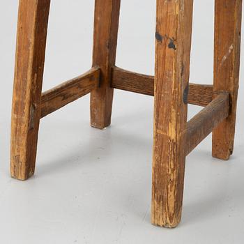Stools, a pair, Technical School, 1930s.