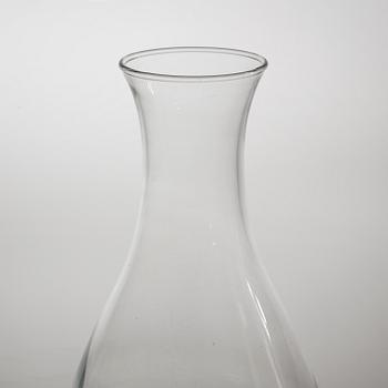 SERVISDELAR, 44 delar, glas, bla Orrefors, 1900-talets andra hälft.