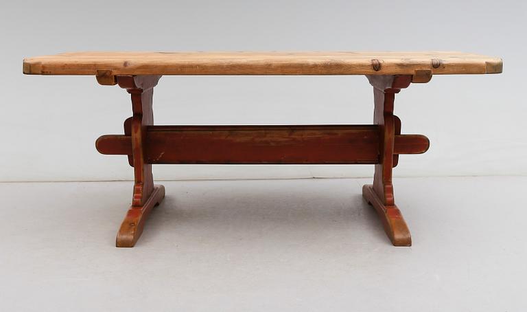 BOCKBORD, allmoge, 1800-talets första hälft.
