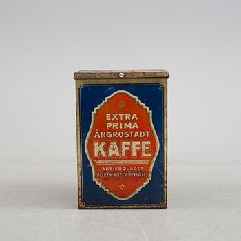 An early 20th Century tin can.