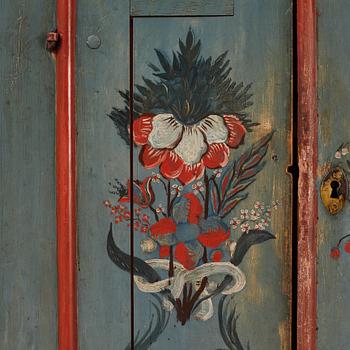 Skåp, allmoge, Jämtland, daterat 1778.