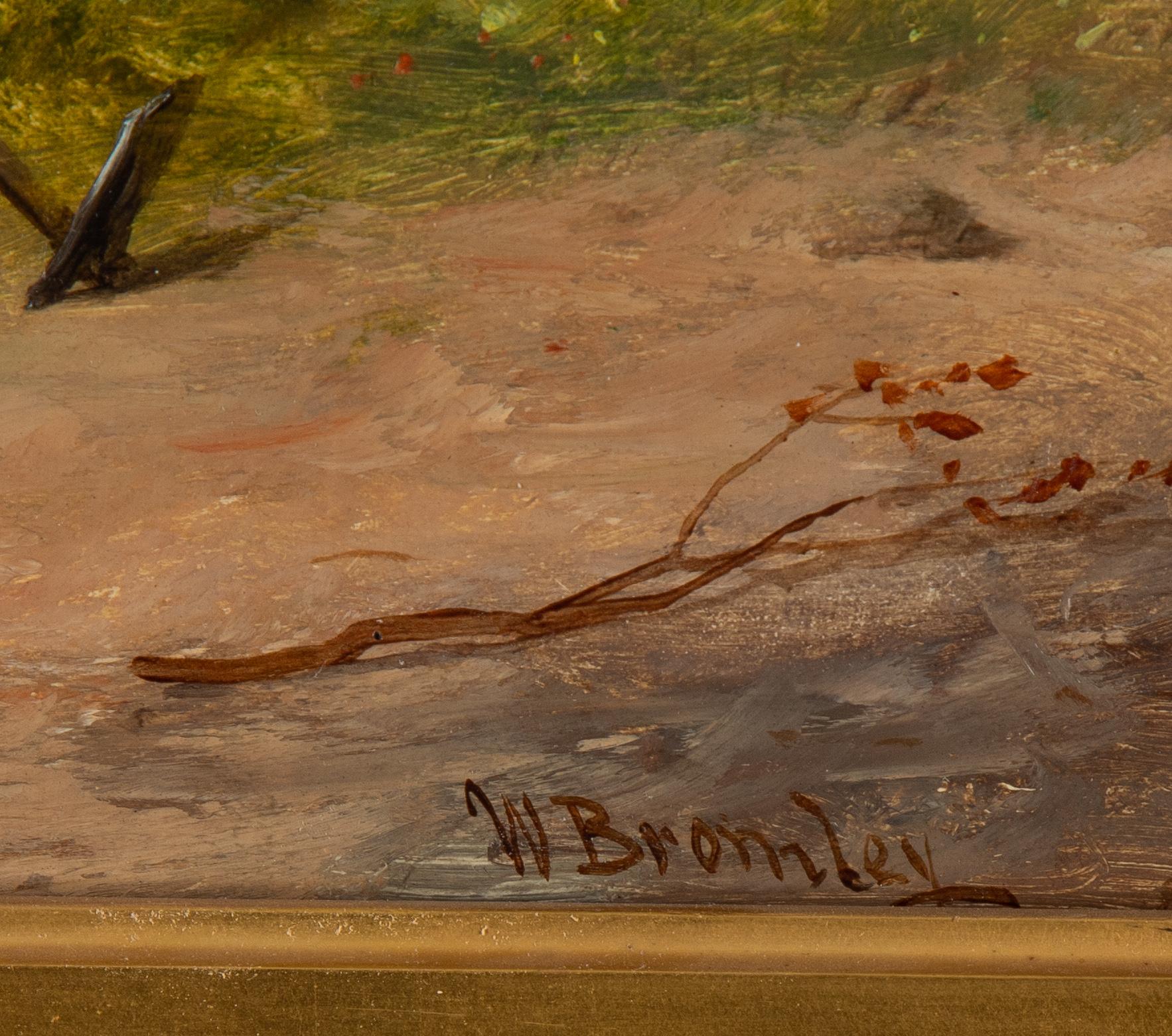 William III Bromley, attributed to, oil on canvas, signed.