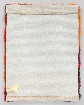 Ingrid Signell, a rya rug, "Amaryllis", Ryijypalvelu Oy. Ca. 83 x 63 cm.