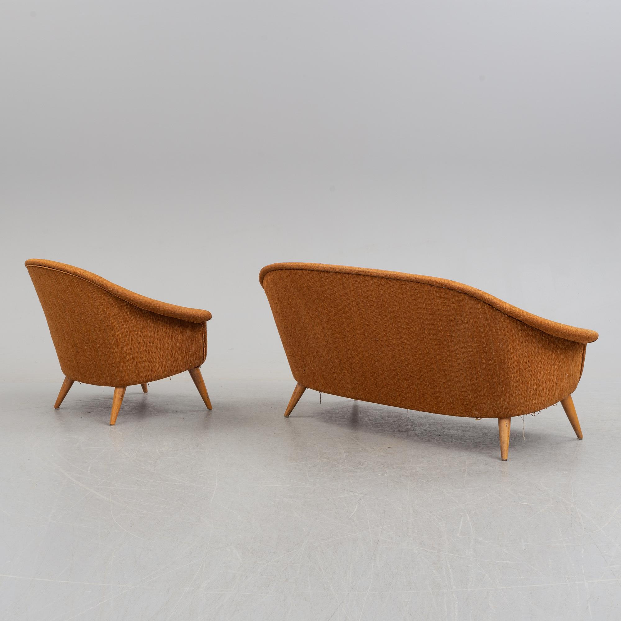 SOFFA & FÅTÖLJ, S M Wincrantz Möbelindustri, Skövde, 1950-tal.