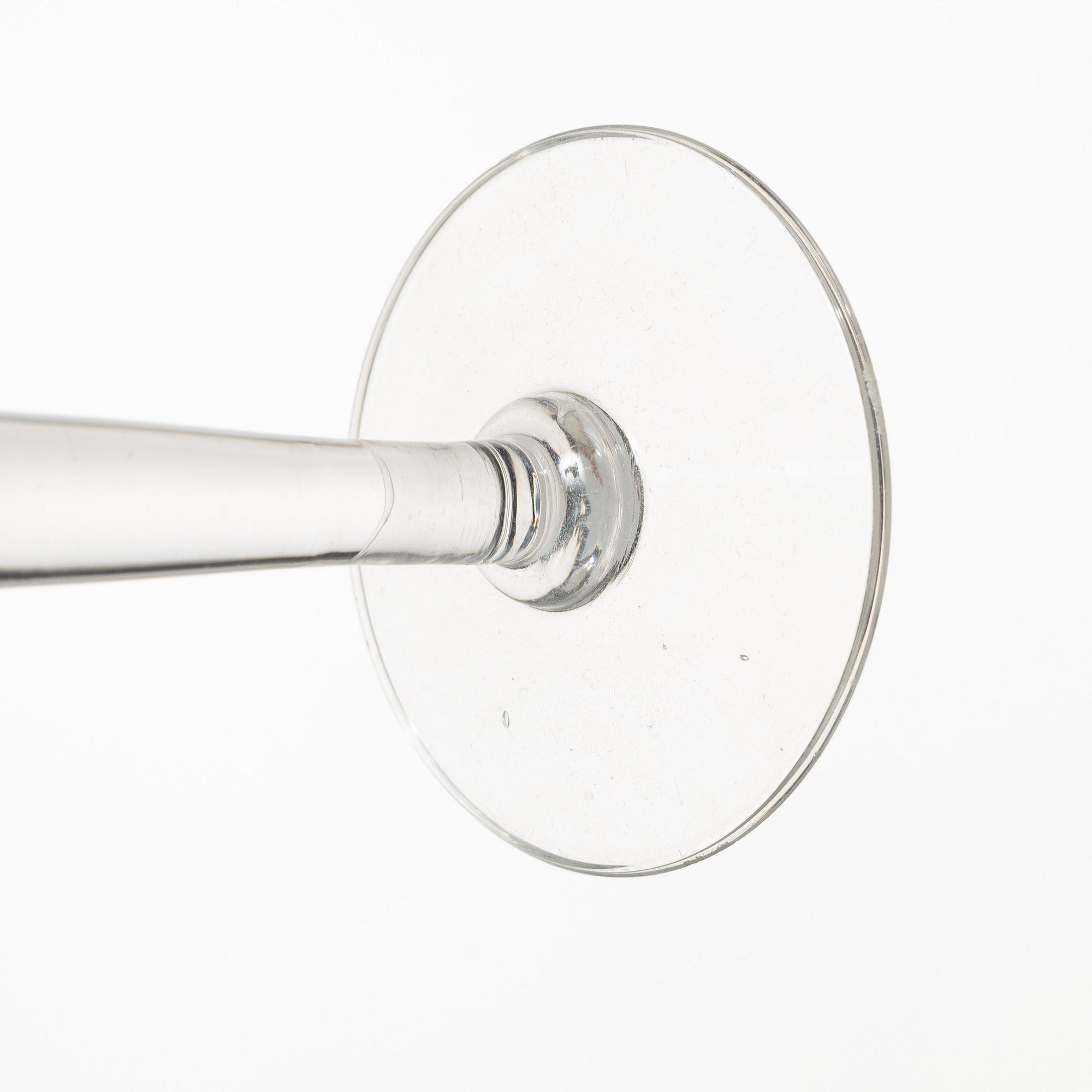 an 81-piece glass service, model 'Helga', Kosta och Ekenäs, Sweden.
