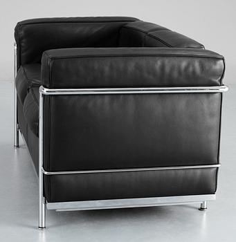 LE CORBUSIER, soffa, "LC 2", Cassina, Italien.