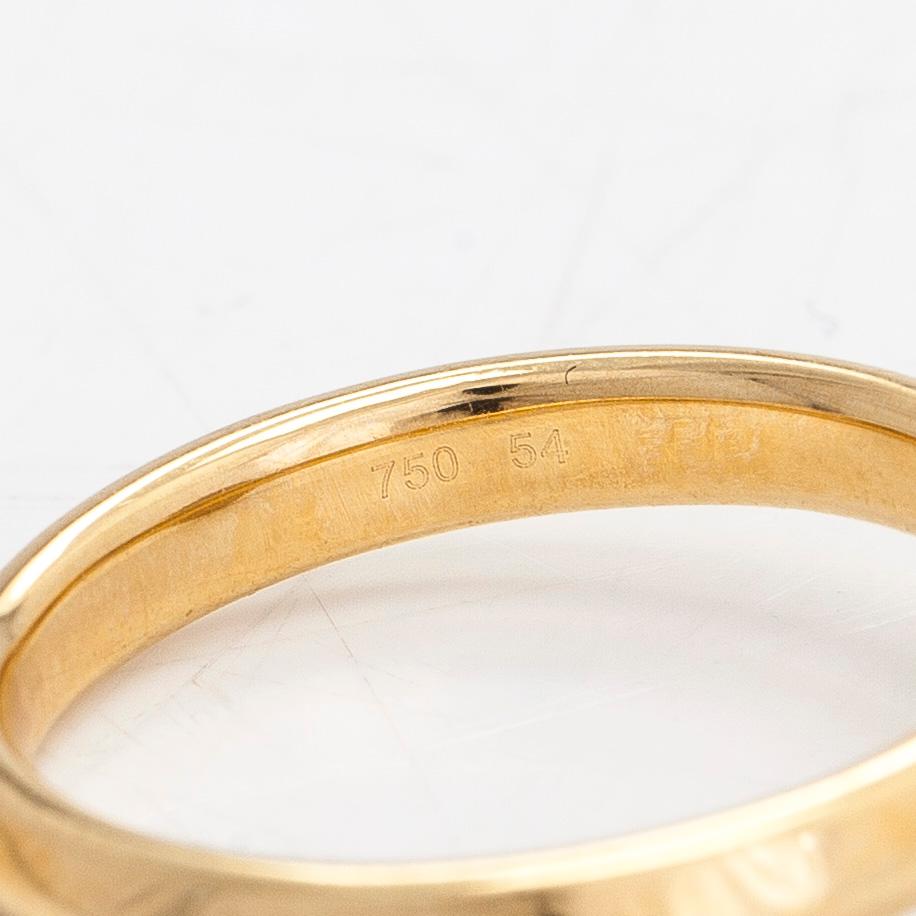 Georg Jensen, Ring, "Moonrise", 18K guld och cabochonslipad peridot.