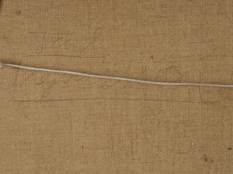 Jarl Ingvarsson, oil on canvas, signed and dated 1985 verso.